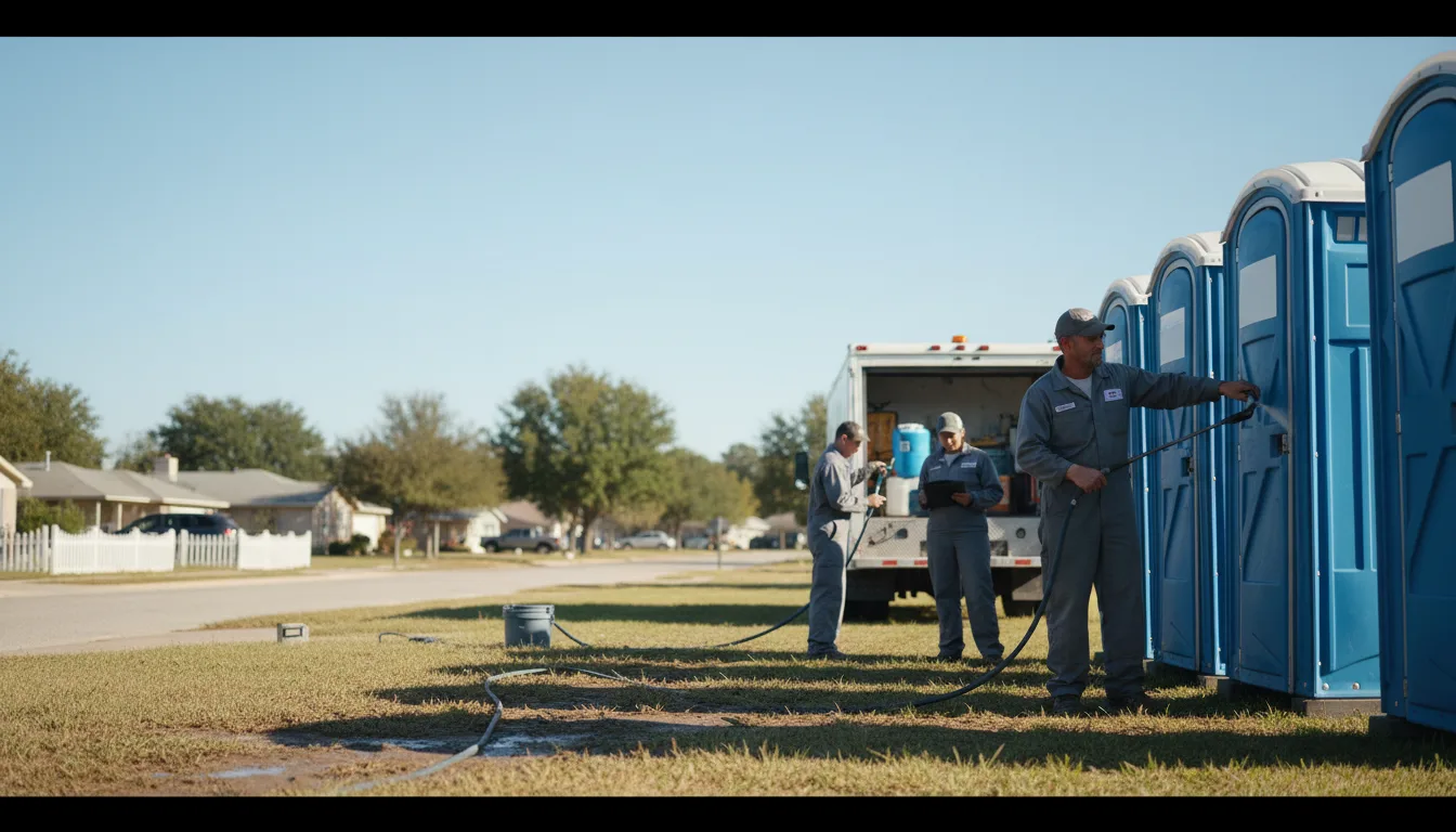 Long-Term Portable Toilet Rental in Kosse, TX near me